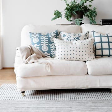 Drop Kissenbezug 40 x 60cm - White-blue-aqua - Chhatwal & Jonsson