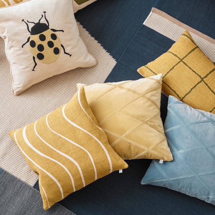 Gaya Kissenbezug 50 x 50cm - Spicy yellow - Chhatwal & Jonsson