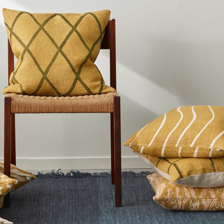 Gaya Kissenbezug 50 x 50cm - Spicy yellow - Chhatwal & Jonsson