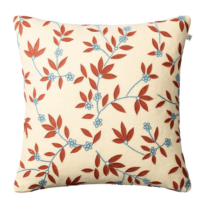 Gita Kissenbezug 50 x 50cm, Beige-orange-blue Chhatwal & Jonsson