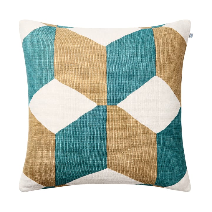 Hawa Kissenbezug 50 x 50cm - Heaven Blue/Khaki - Chhatwal & Jonsson