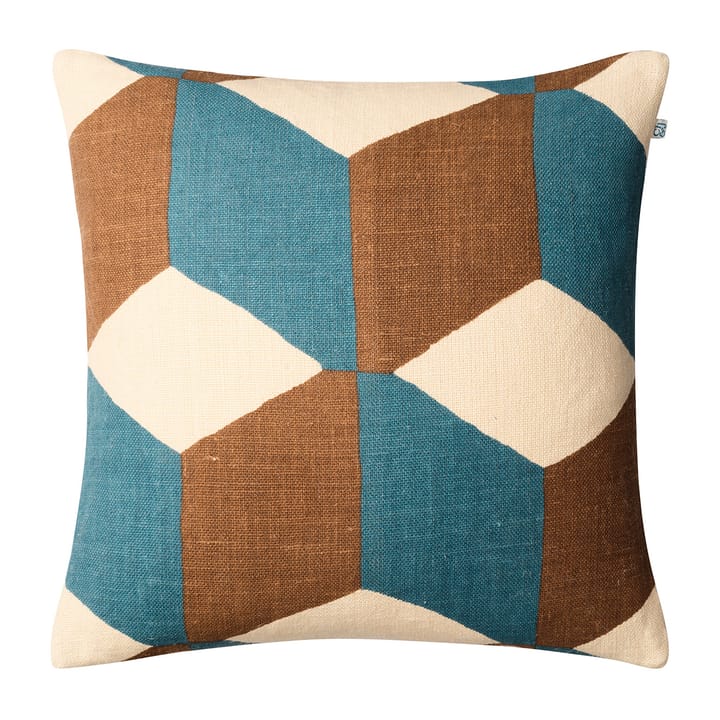 Hawa Kissenbezug 50 x 50cm - Light beige-heaven blue-taupe - Chhatwal & Jonsson