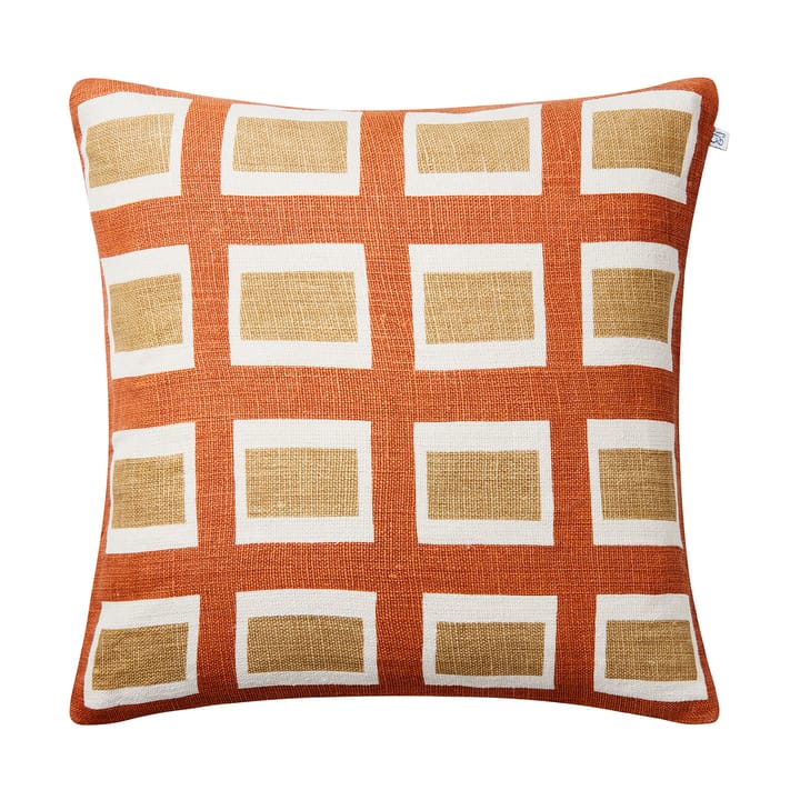 Hira Kissenbezug 50x50 cm - Apricot Orange/Khaki - Chhatwal & Jonsson