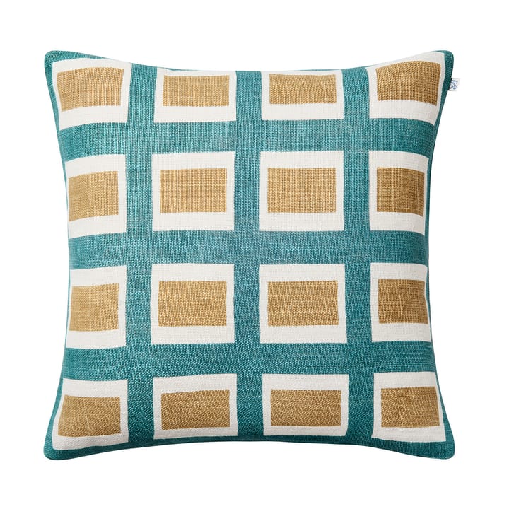 Hira Kissenbezug 50x50 cm - Heaven Blue/Khaki - Chhatwal & Jonsson