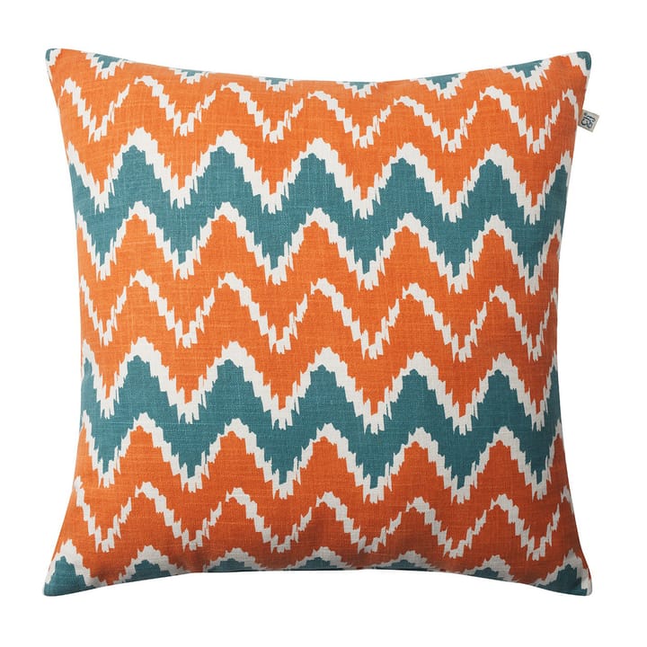 Ikat Bangalore Outdoor Kissen 50 x 50cm - Apricot orange-heaven blue - Chhatwal & Jonsson