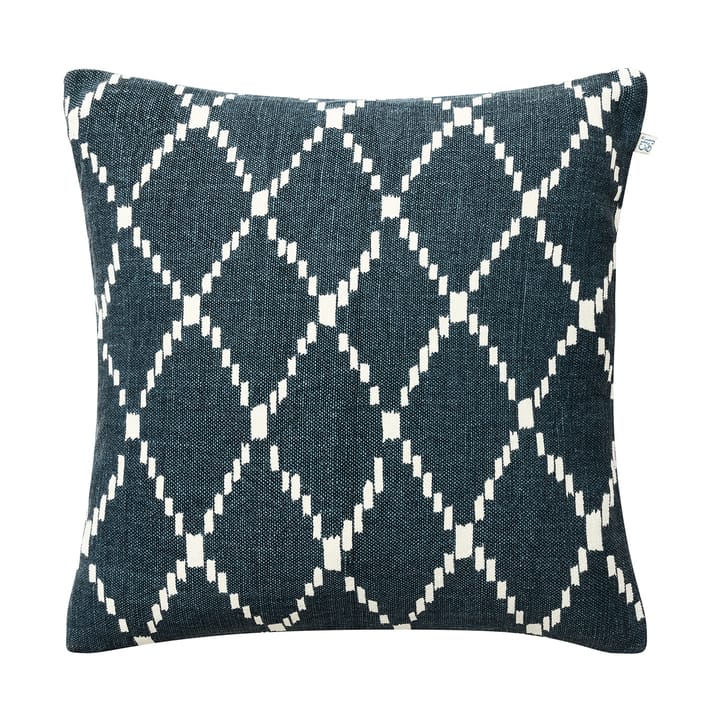 Ikat Kerela Kissenbezug 50 x 50cm - Blau-weiß - Chhatwal & Jonsson