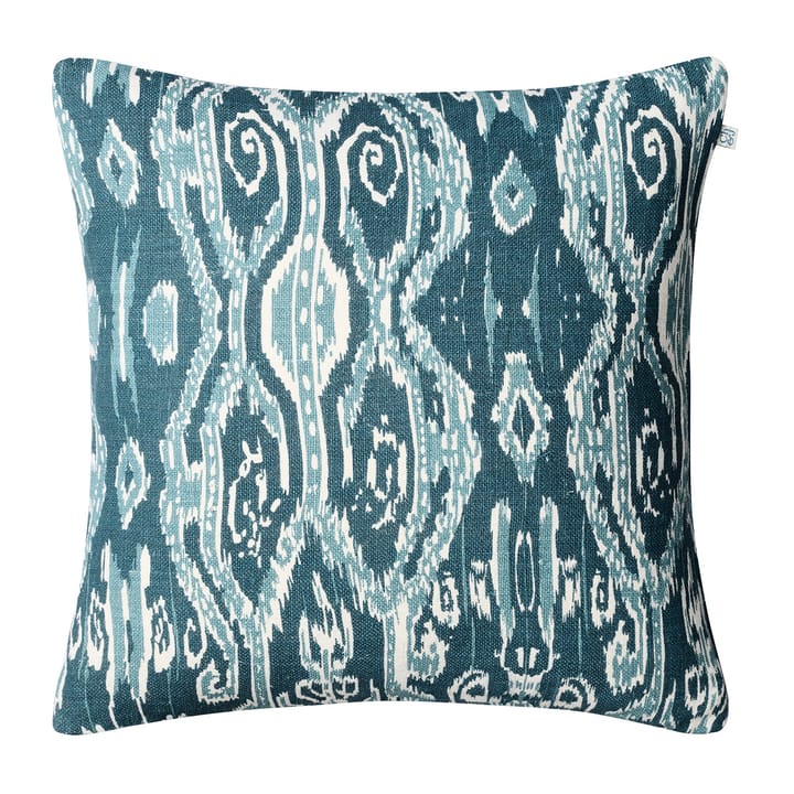 Ikat Madras Kissenbezug 50 x 50cm - Palace blue-heaven blue - Chhatwal & Jonsson