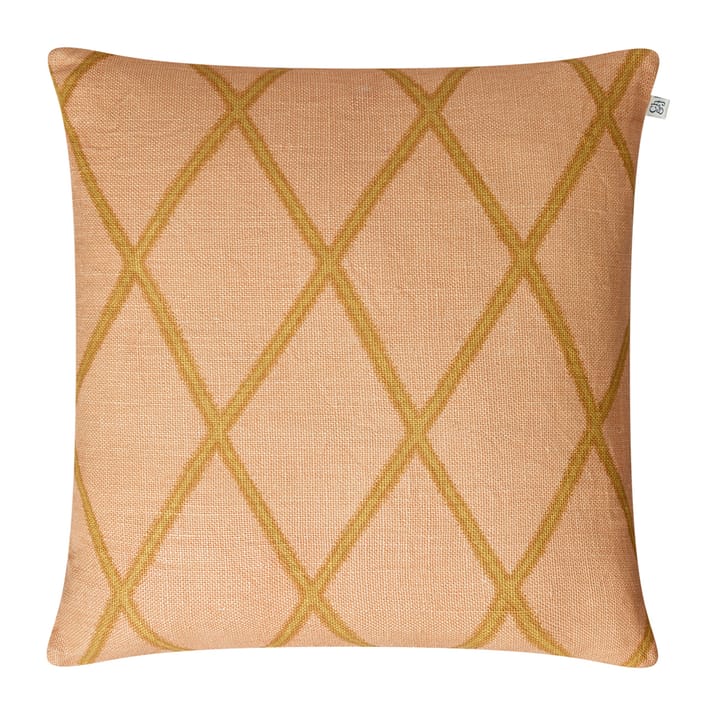 Ikat Orissa Kissenbezug 50 x 50cm - Rose-spicy yellow - Chhatwal & Jonsson