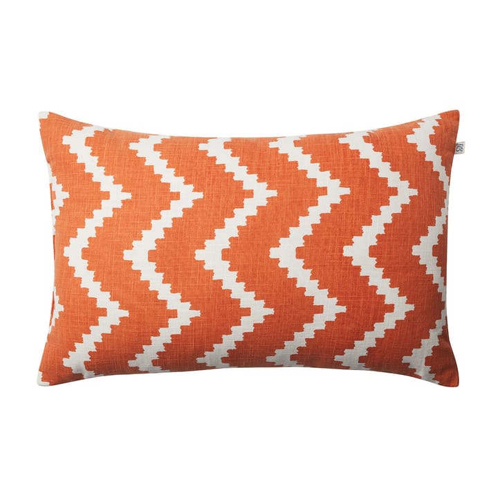 Ikat Sema Kissen - Apricot orange-off white - Chhatwal & Jonsson