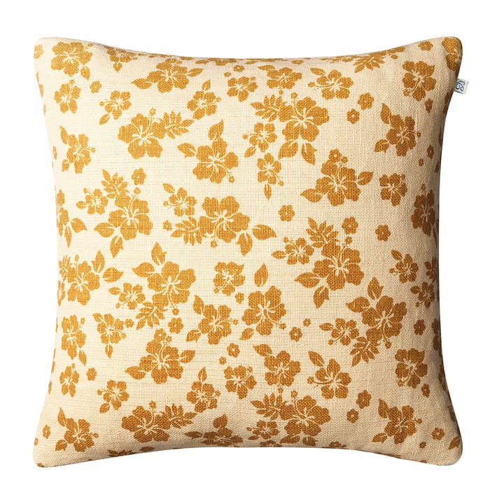 Indu Kissenbezug 50 x 50cm - Light beige-spicy yellow - Chhatwal & Jonsson