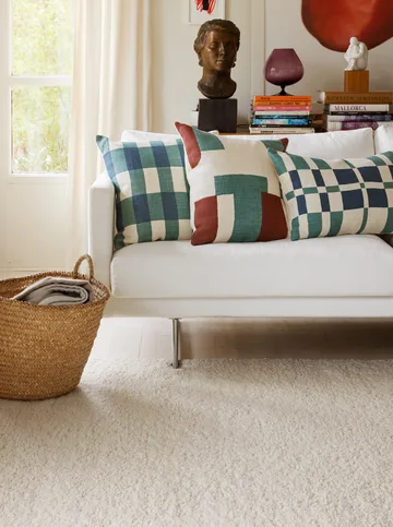 Jay Kissenbezug - Terracotta-heaven blue, 50x50 cm - Chhatwal & Jonsson