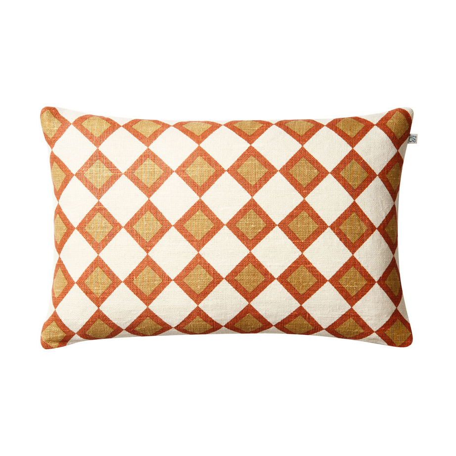 Chhatwal & Jonsson Jodhpur Kissenbezug 40x60 cm Apricot orange-khaki