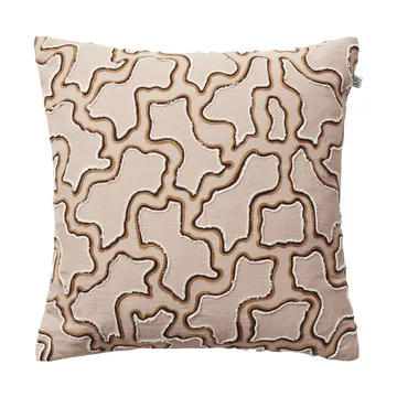 Kamal Kissenbezug 50 x 50cm - Masala Yellow-Cognac-Off White - Chhatwal & Jonsson