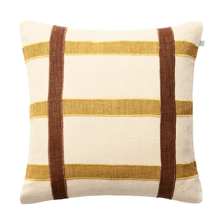 Kiran Kissenbezug 50 x 50cm - Spicy Yellow-Taupe - Chhatwal & Jonsson