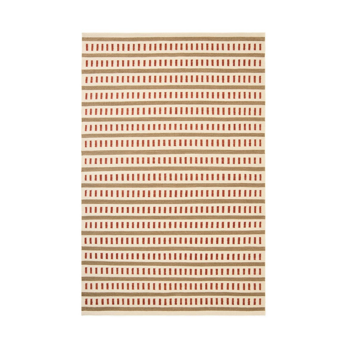 Chhatwal & Jonsson Ladakh Wollteppich 230x320 cm Off white-beige-rust