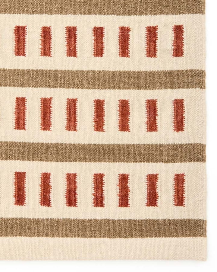 Ladakh Wollteppich 230x320 cm, Off white-beige-rust Chhatwal & Jonsson