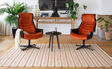 Ladakh Wollteppich 230x320 cm - Off white-beige-rust - Chhatwal & Jonsson