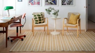 Ladakh Wollteppich - Off white-beige-masala yellow, 180x270 cm - Chhatwal & Jonsson