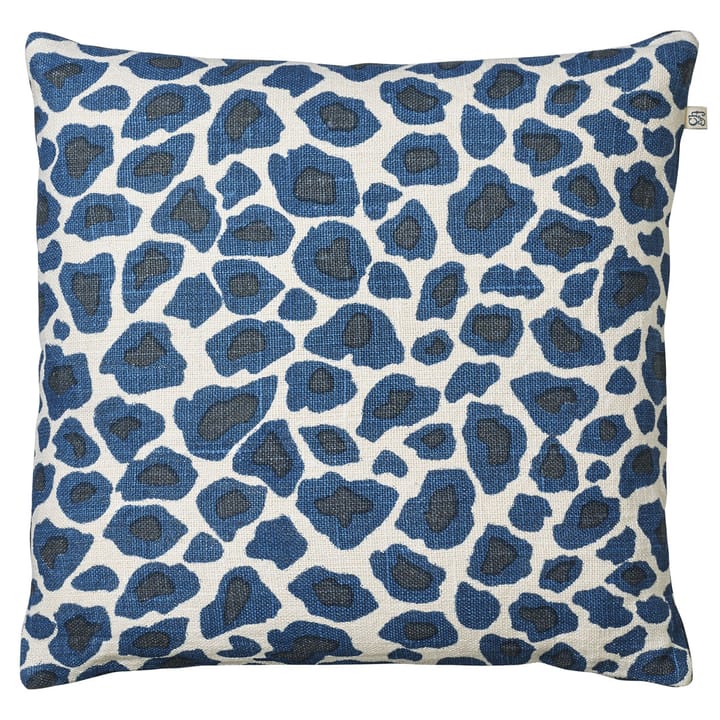 Leopard Kissenbezug 50 x 50cm - Blau - Chhatwal & Jonsson