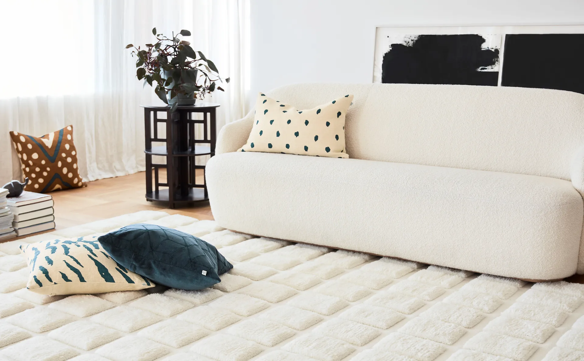 Loha Teppich 177 x 239 cm, Natural Chhatwal & Jonsson