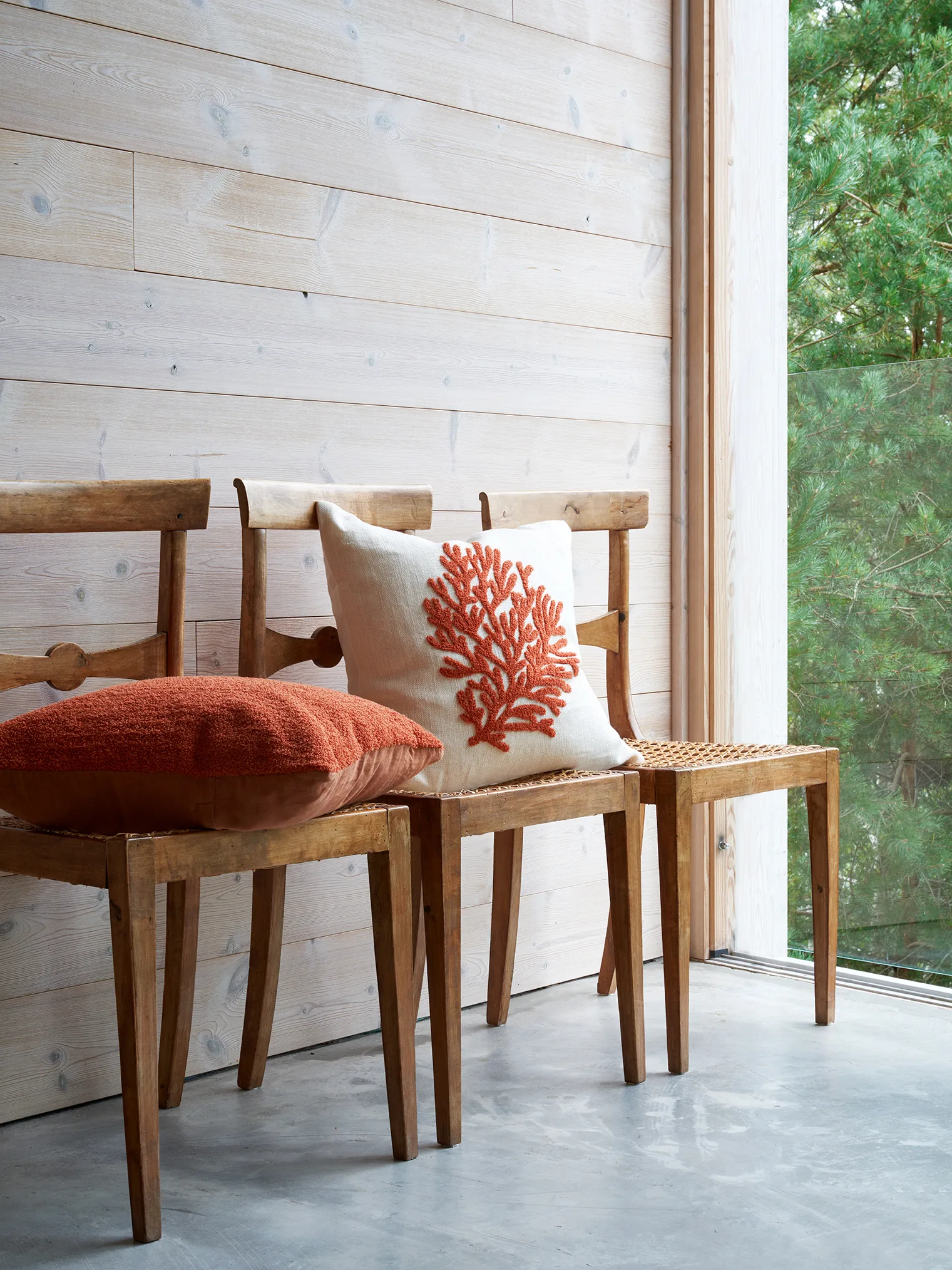 Mani Kissenbezug 50 x 50cm, Apricot orange Chhatwal & Jonsson