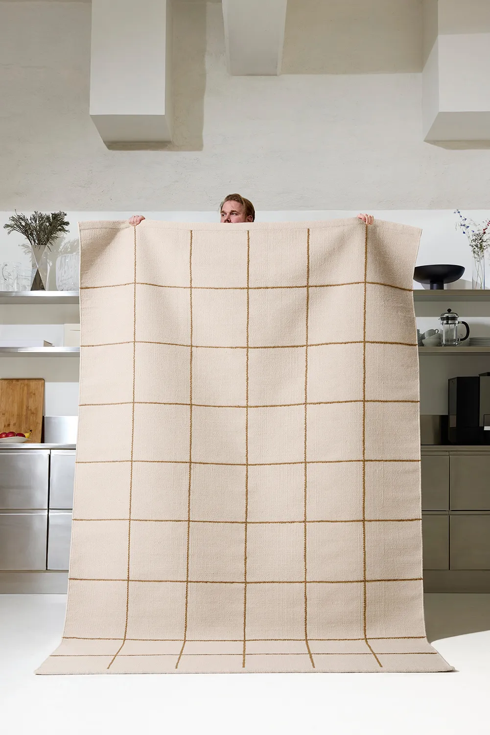 Milan Teppich, Off white-beige, 230x320 cm Chhatwal & Jonsson