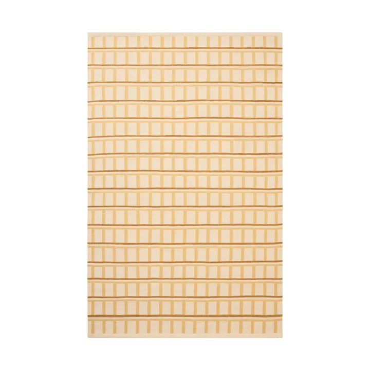 Mysore Wollteppich - Off White-Masala Yellow-Yellow, 180x270 cm - Chhatwal & Jonsson
