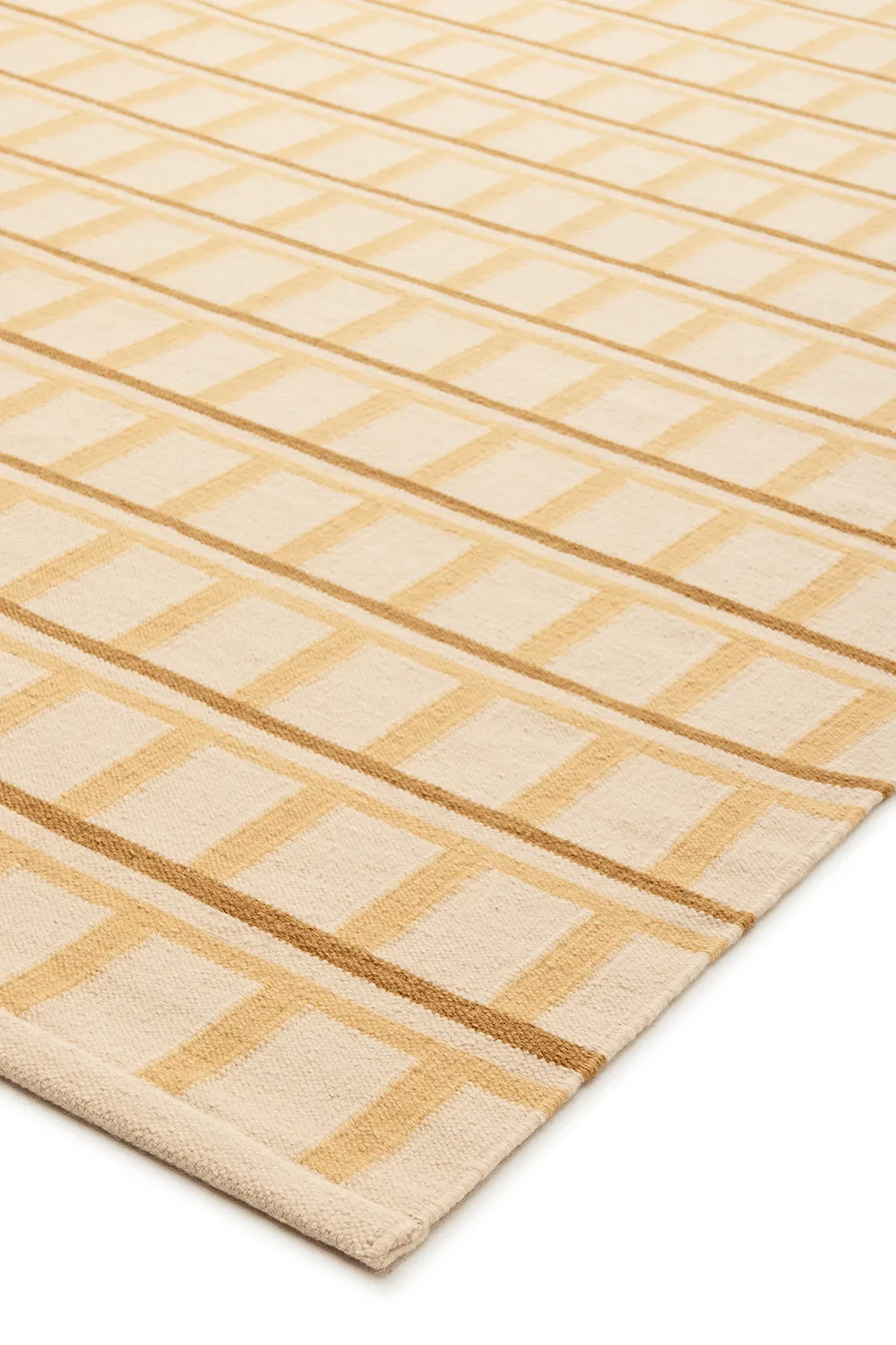 Mysore Wollteppich, Off White-Masala Yellow-Yellow, 180x270 cm Chhatwal & Jonsson