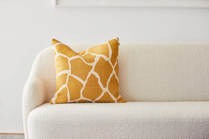 Nadi Kissenbezug 50 x 50cm, Spicy yellow-light beige Chhatwal & Jonsson