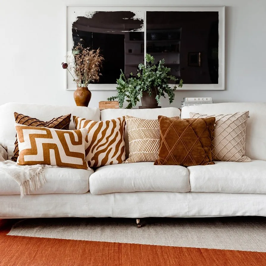 Nagra Kissenbezug 40 x 60cm, Taupe Chhatwal & Jonsson