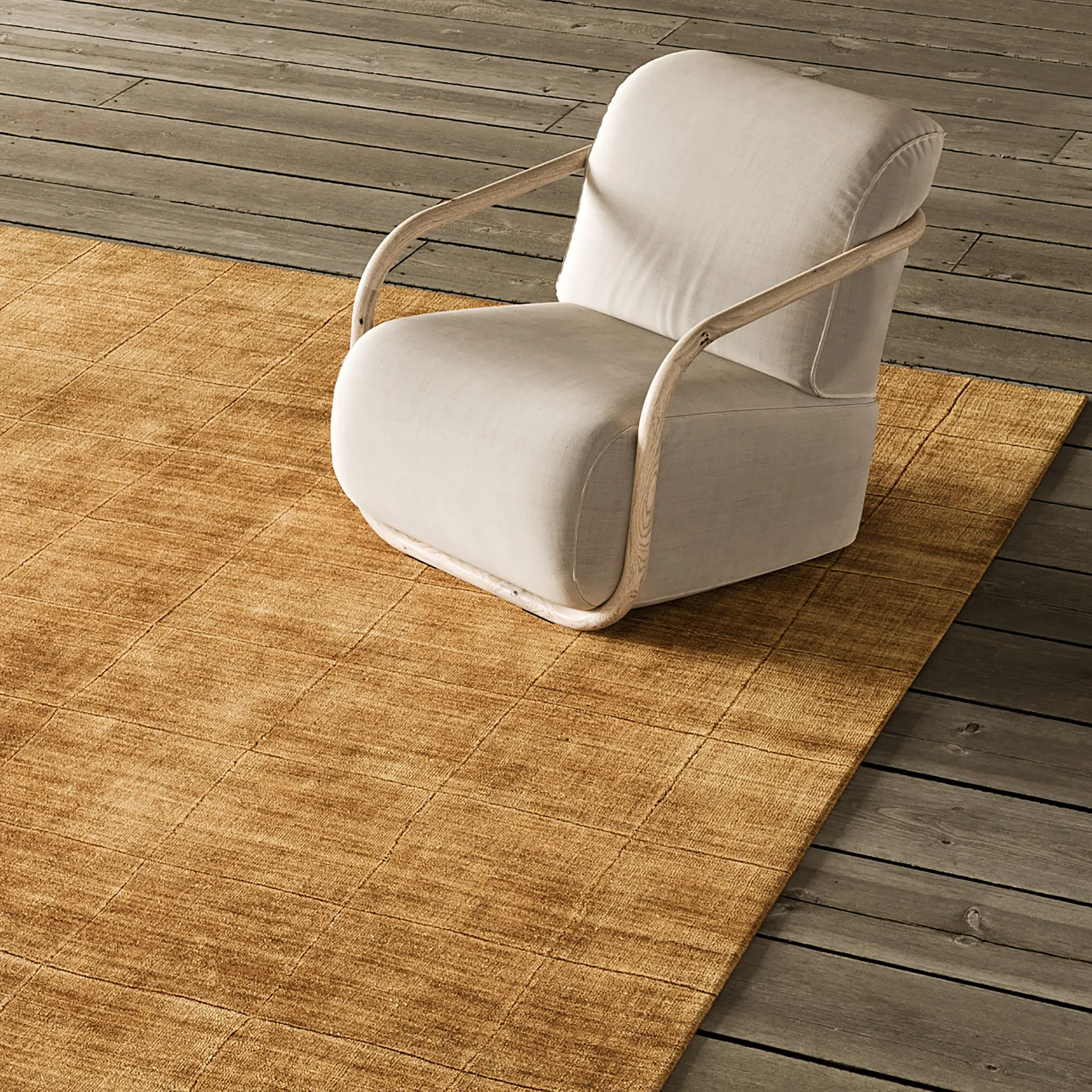 Nari Wollteppich 170 x 240cm, Masala yellow Chhatwal & Jonsson