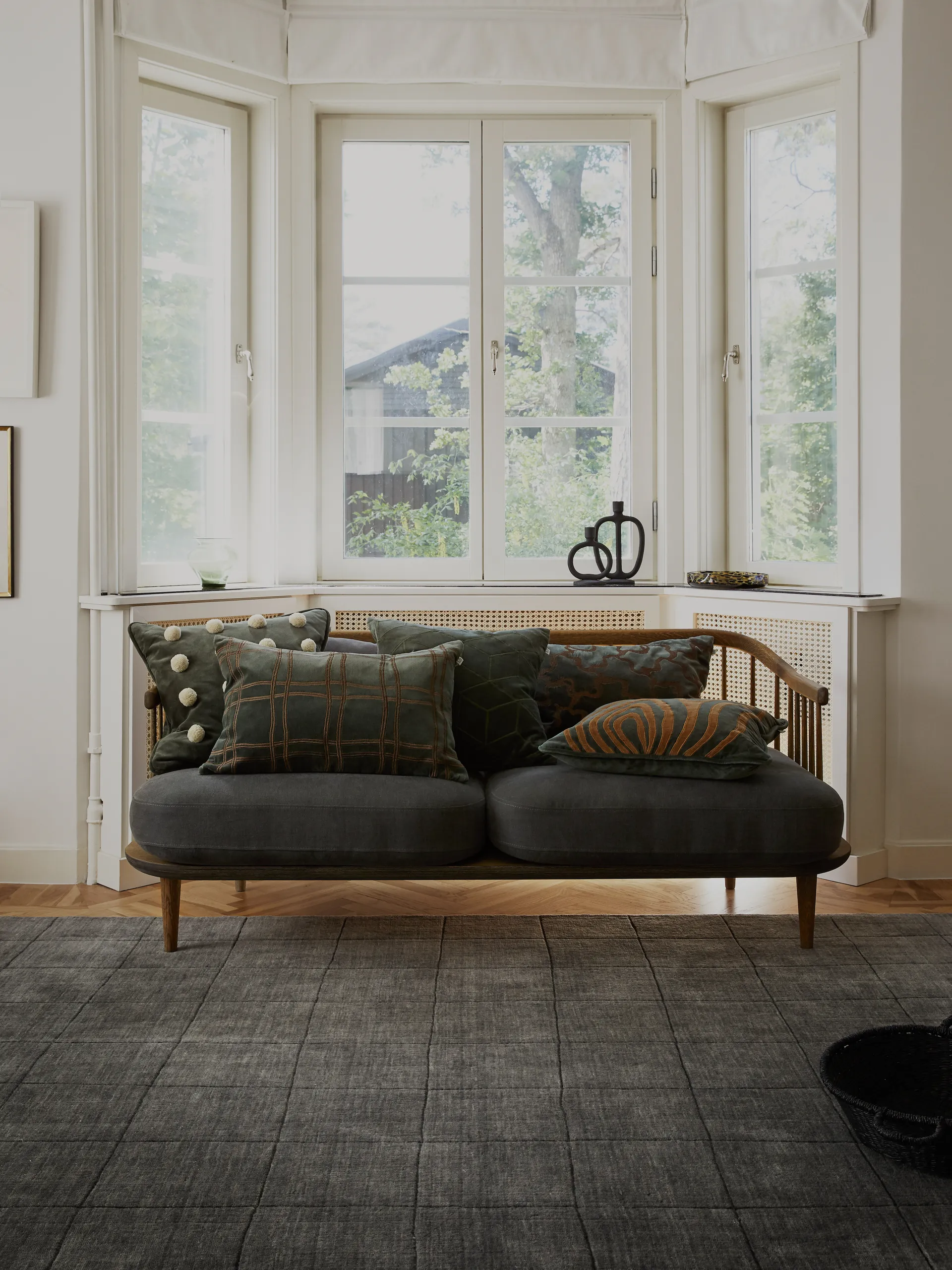 Nari Wollteppich 250 x 350cm, Light grey Chhatwal & Jonsson