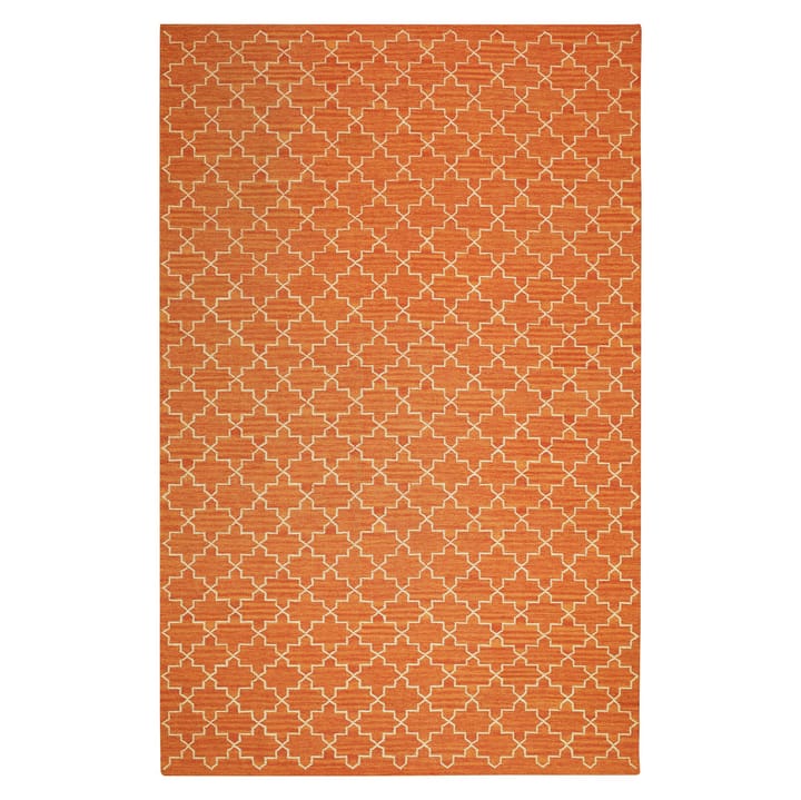 New Geometric Teppich 180 x 272cm - Orange melange-off white - Chhatwal & Jonsson