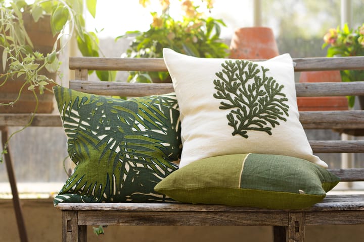 Palm Kissenbezug 50 x 50cm - Green-cactus green - Chhatwal & Jonsson