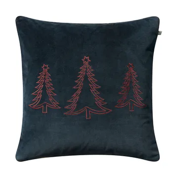 Pine Tree Kissenbezug 50x50 cm - Sea blue - Chhatwal & Jonsson