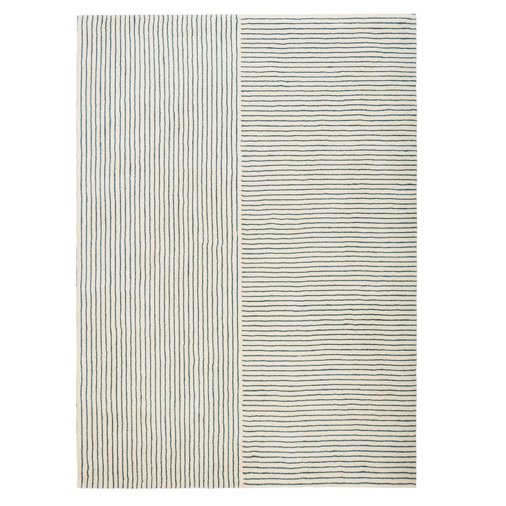 Radha Wollteppich 180 x 270cm, Off white-heaven blue Chhatwal & Jonsson
