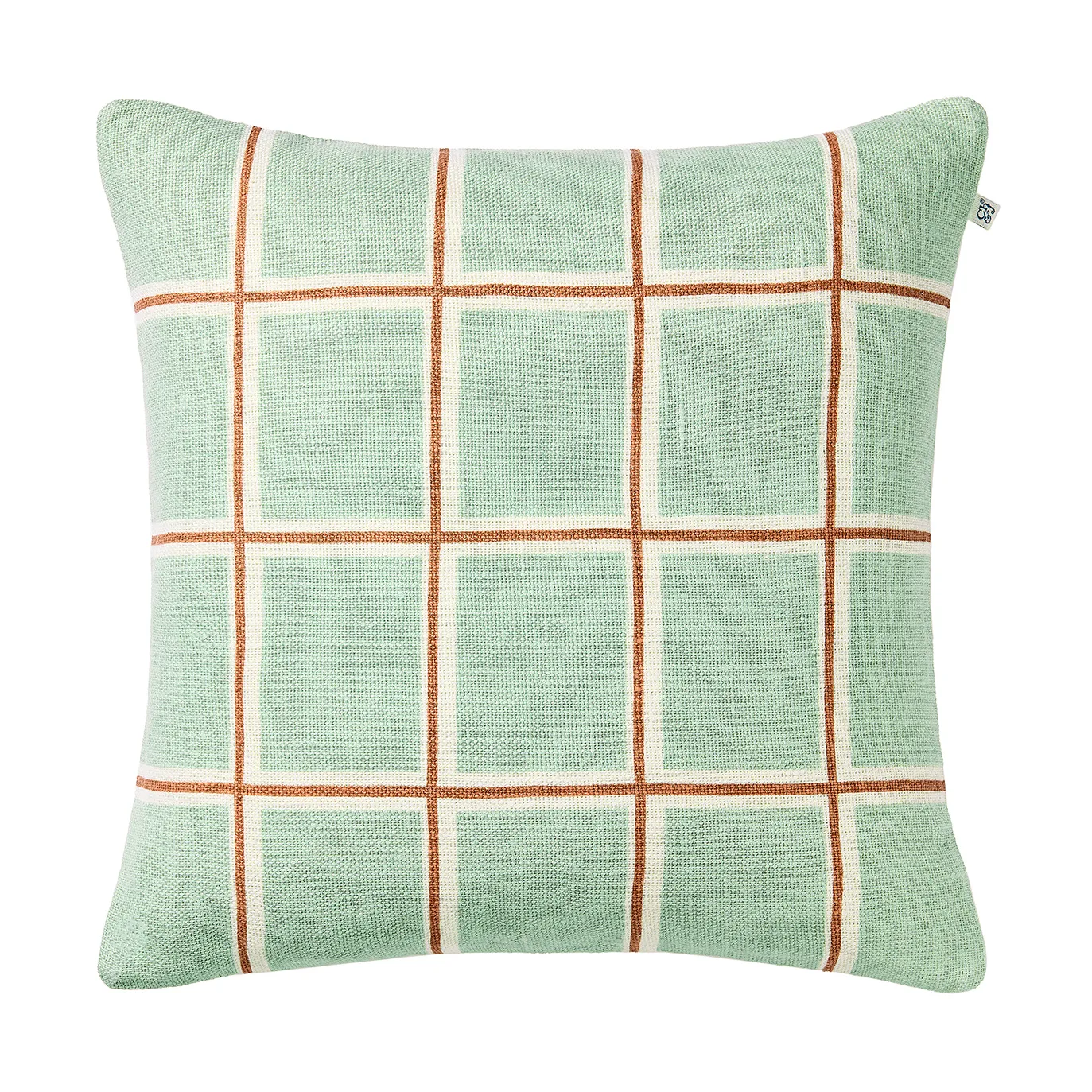 Raha Kissenbezug 50x50 cm, Aqua-apricot orange Chhatwal & Jonsson