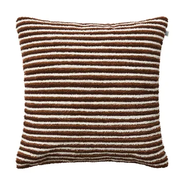 Raipur Kissenbezug 50 x 50cm - Cognac-Brown-Off White - Chhatwal & Jonsson