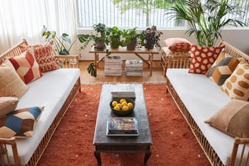 Ravi Teppich 177 x 266cm - Orange-off white - Chhatwal & Jonsson