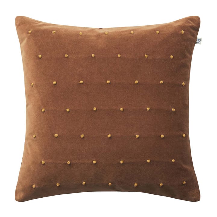 Roma Kissenbezug 50 x 50 cm - Cognac-Masala Yellow - Chhatwal & Jonsson