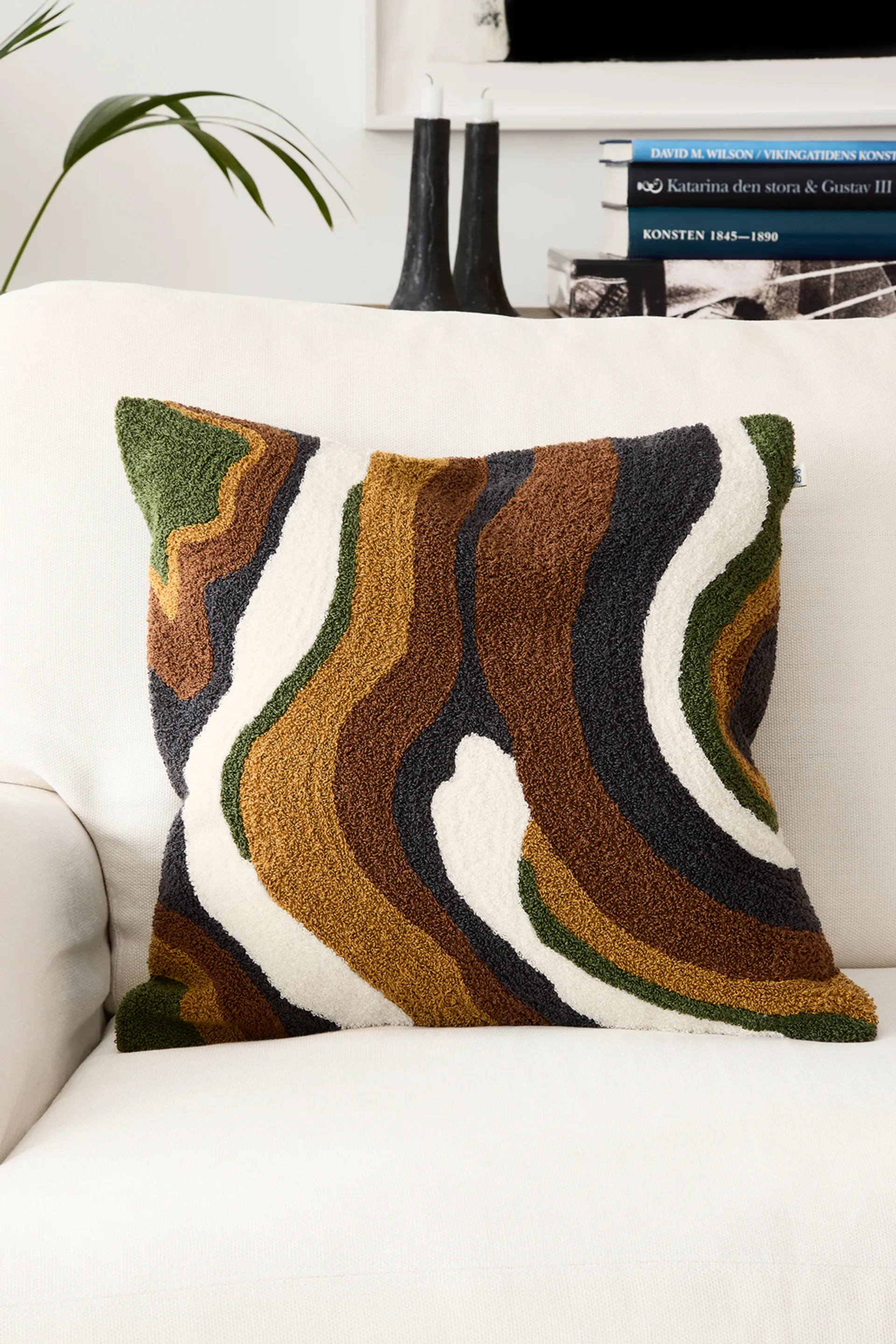 Sagar Kissenbezug 50 x 50cm, Cognac-masala Chhatwal & Jonsson