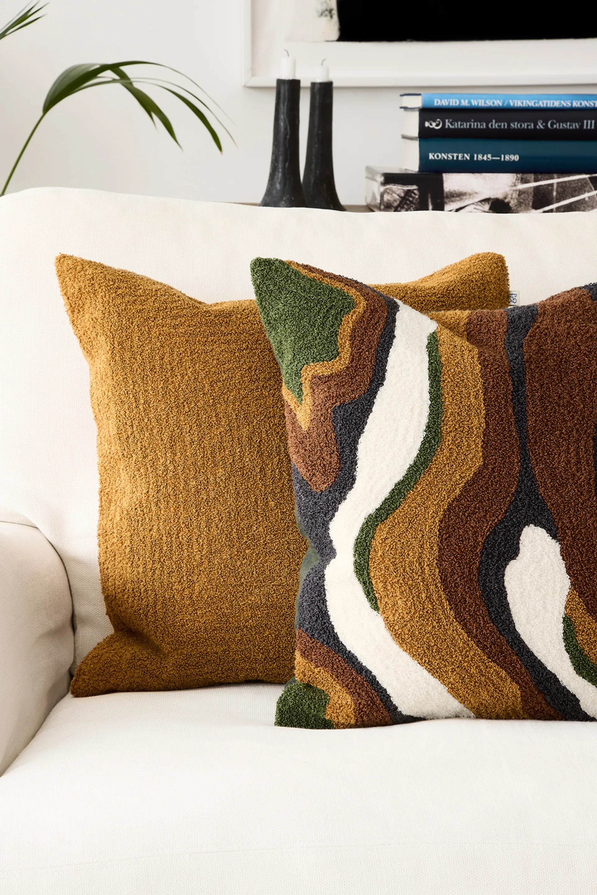 Sagar Kissenbezug 50 x 50cm, Cognac-masala Chhatwal & Jonsson