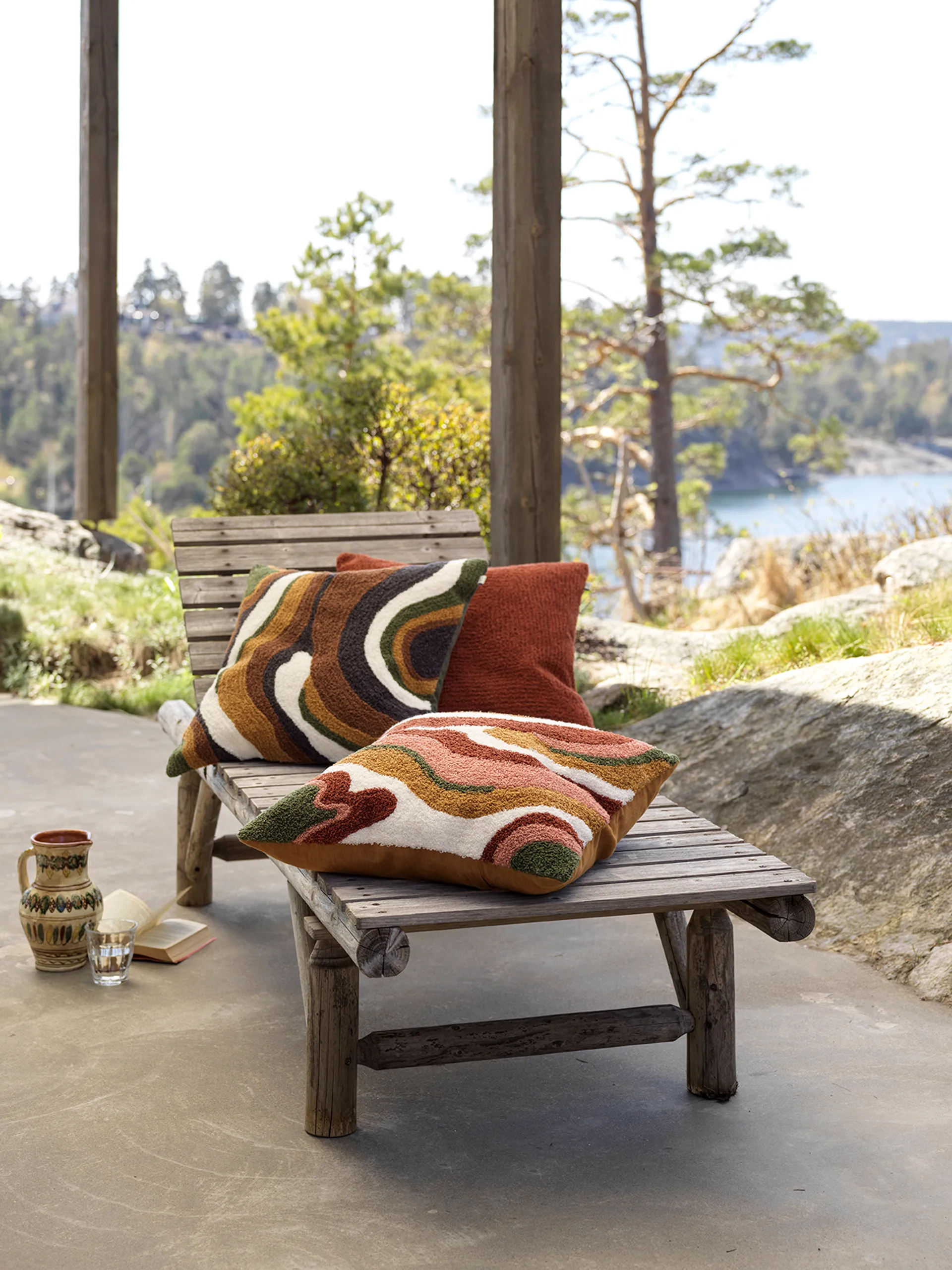 Sagar Kissenbezug 50 x 50cm, Cognac-masala Chhatwal & Jonsson