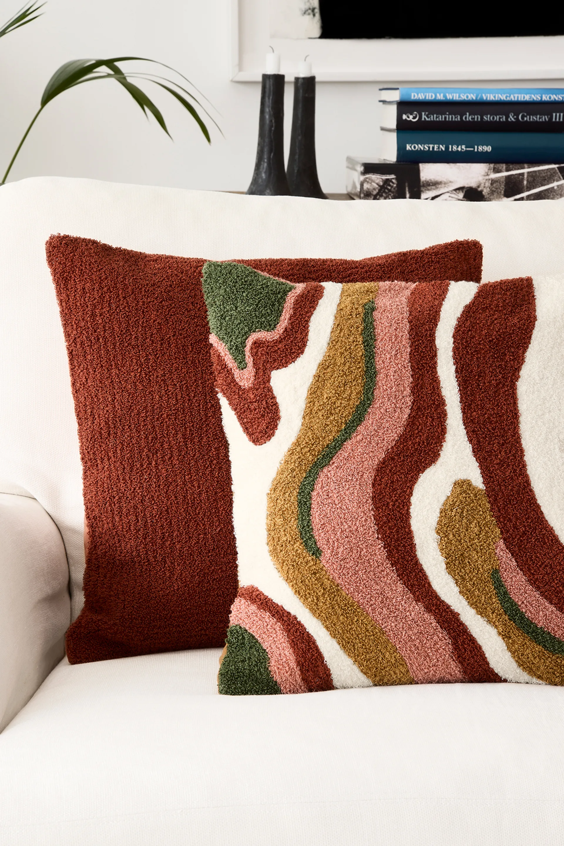 Sagar Kissenbezug 50 x 50cm, Rost-rose Chhatwal & Jonsson