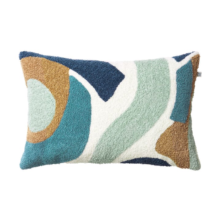 Sanskriti Kissenbezug 40x60 cm - Heaven blue-offwhite-sand-aqua - Chhatwal & Jonsson