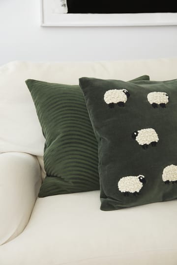Sheep Kissenbezug 50 x 50 cm - Forest Green - Chhatwal & Jonsson
