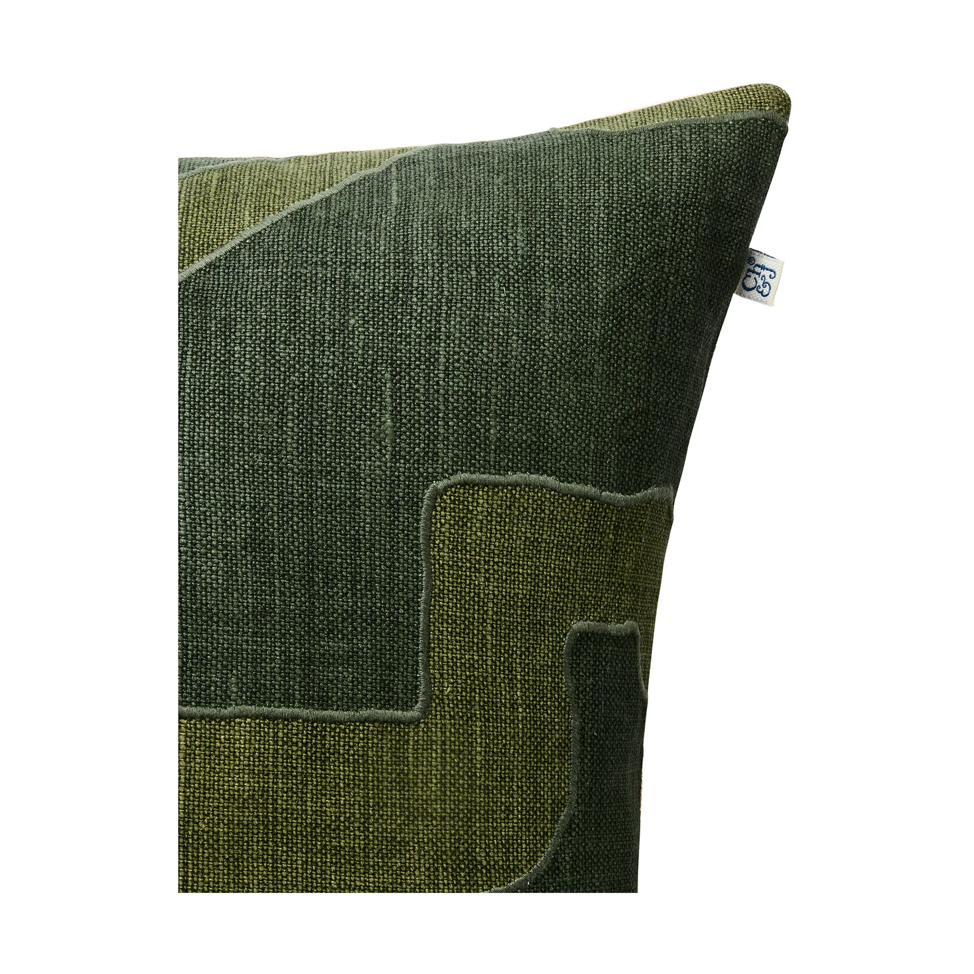 Sikkim Kissenbezug 50 x 50cm, Forest Green-Green Chhatwal & Jonsson