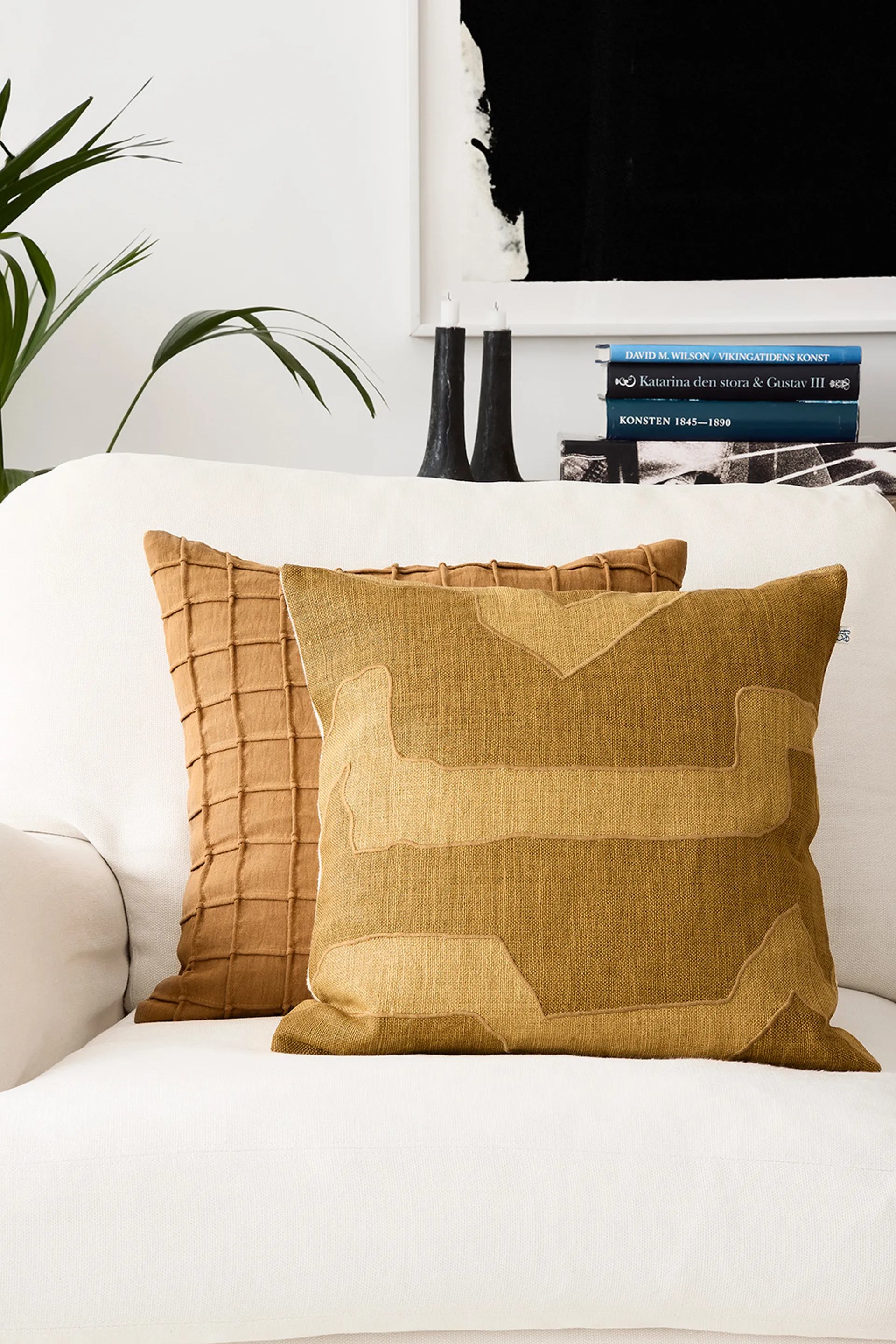 Sikkim Kissenbezug 50 x 50cm, Spicy Yellow-Masala Yellow Chhatwal & Jonsson