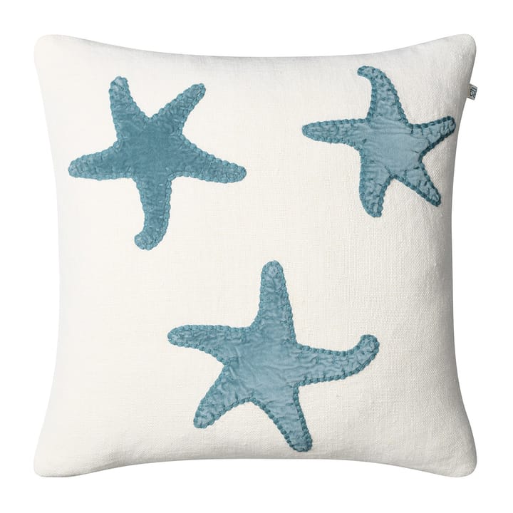 Star Fish Kissenbezug 50 x 50cm - Off white-heaven blue - Chhatwal & Jonsson