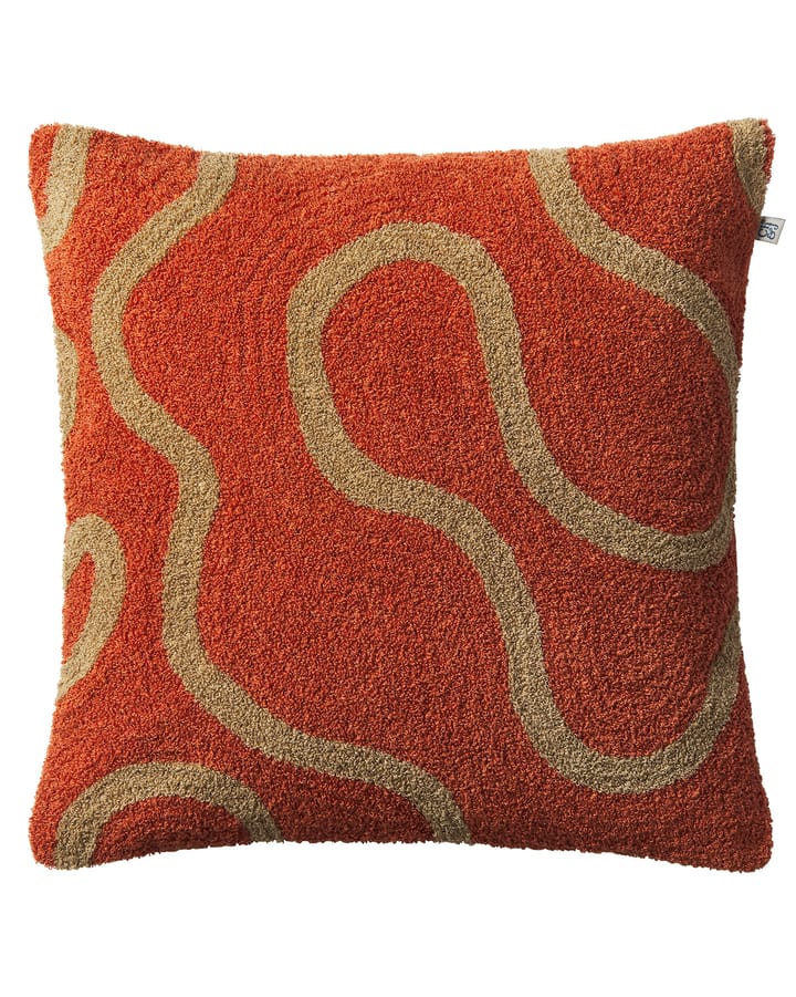 Swati Kissenbezug 50x50 cm - Aprikosen-orange-sandfarben - Chhatwal & Jonsson